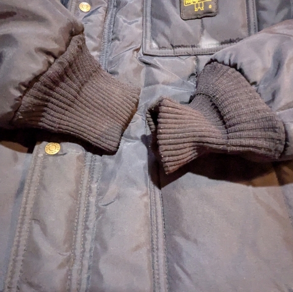 Refrigiwear Iron Tuff Insulated Jacket Black Faux Fur Collar - Picture 5 of 11